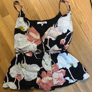 Cupcakes and Cashmere Wrap Top XL